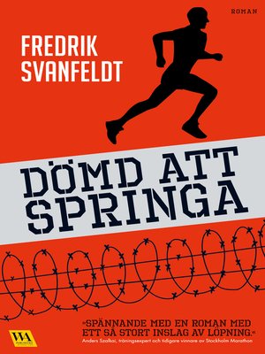 cover image of Dömd att springa